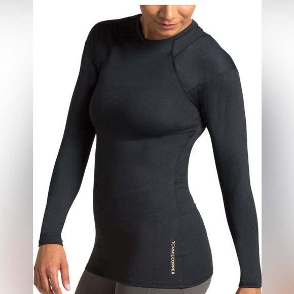 Compression -Tommie Copper Women's Pro-Grade Long Sleeve Shoulder Support Shirt - Picture 6 of 13